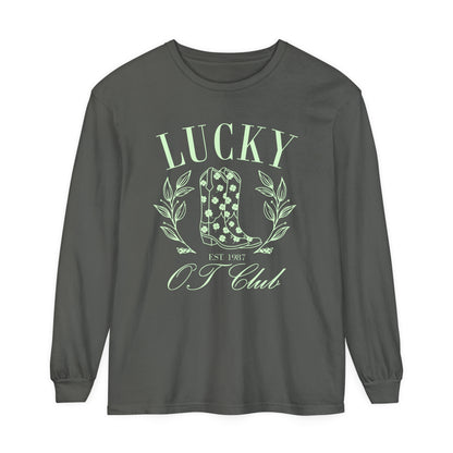 Lucky OT Club Long Sleeve Comfort Colors T-Shirt