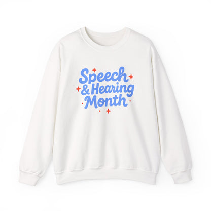 Speech & Hearing Month Crewneck Sweatshirt