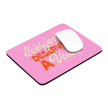 Everyone Deserves a Voice Mouse Pad