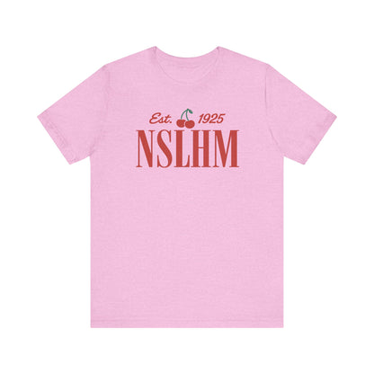 NSLHM Cherries Jersey T-Shirt | Front and Back Print