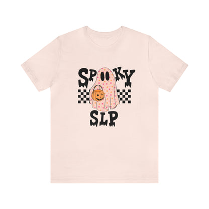 Spooky SLP Checkerboard Jersey T-Shirt