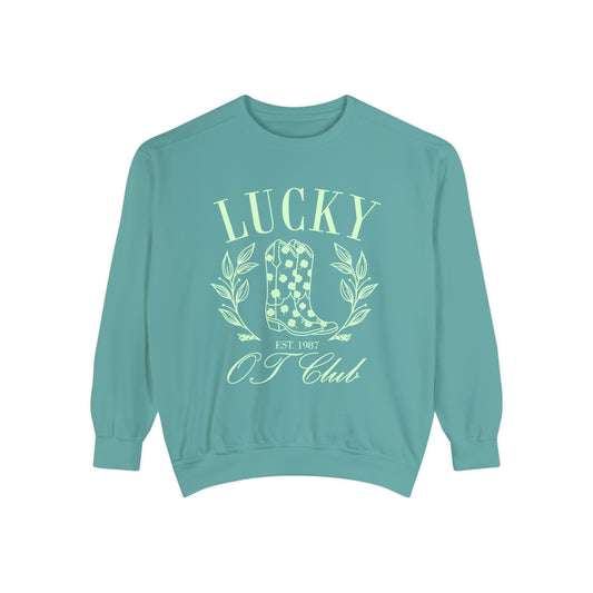 Lucky PT Club Comfort Colors Sweatshirt