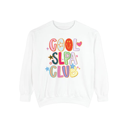 Cool SLPA Club Comfort Colors Sweatshirt