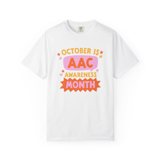 AAC Awareness Month Comfort Colors T-Shirt