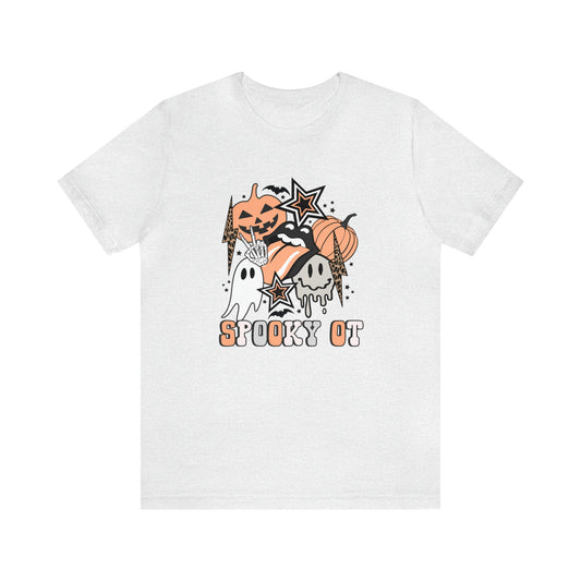 Spooky OT Retro Halloween Jersey T-Shirt