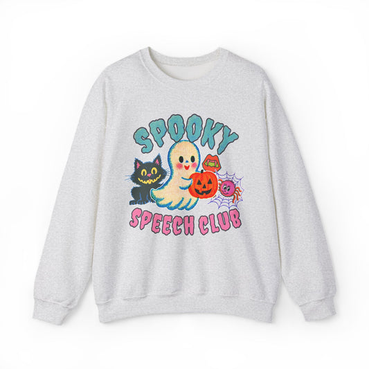 Spooky Speech Club Crewneck Sweatshirt