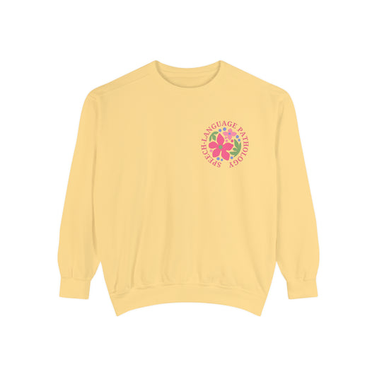 Speech-Language Pathology Comfort Colors Sweatshirt