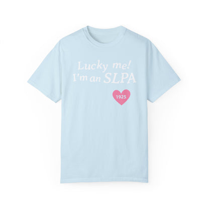 Lucky Me I'm an SLPA Comfort Colors T-Shirt