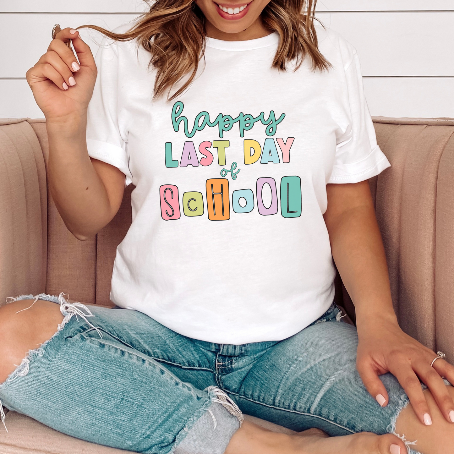 Happy Last Day of School Jersey T-Shirt