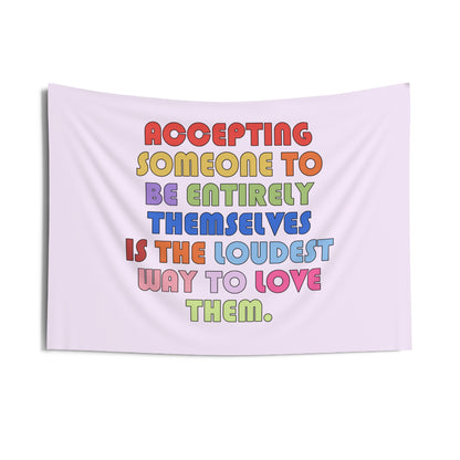 Acceptance Is Love Tapestry