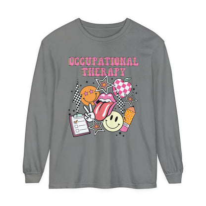 Retro OT Long Sleeve Comfort Colors T-shirt