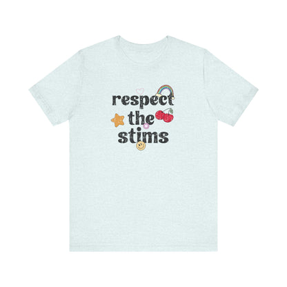 Respect The Stims Distressed Jersey T-Shirt