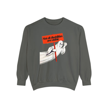 Not All Disabilities Are Visible Comfort Colors Sweatshirt