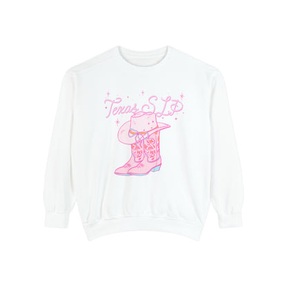 Texas SLP Comfort Colors Sweatshirt