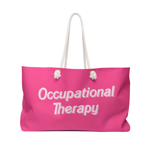 Pink Occupational Therapy Oversized Therapy Tote