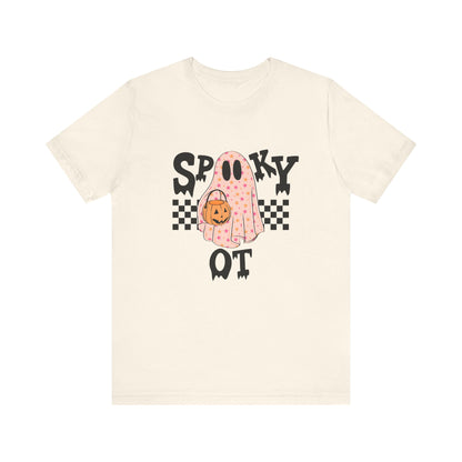 Spooky OT Checkerboard Jersey T-Shirt
