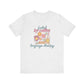 Fueled By Coffee and Language Therapy Jersey T-Shirt