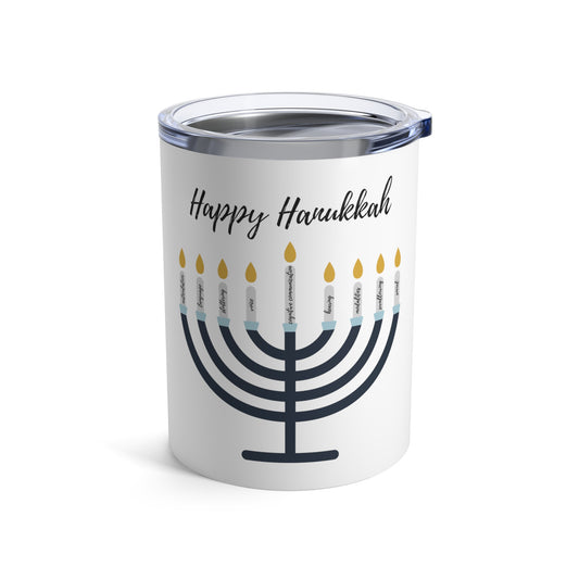 Hanukkah Big Nine Speech Scope 10oz Tumbler