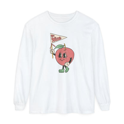 Be Nice Long Sleeve Comfort Colors T-shirt