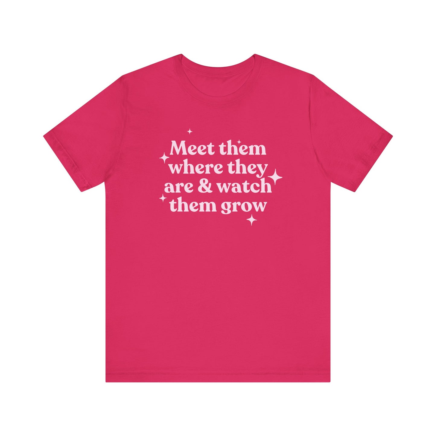 Meet Them Where They Are Jersey T-Shirt