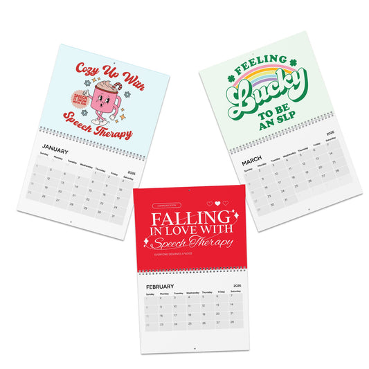2026 Speech-Language Pathology Calendar