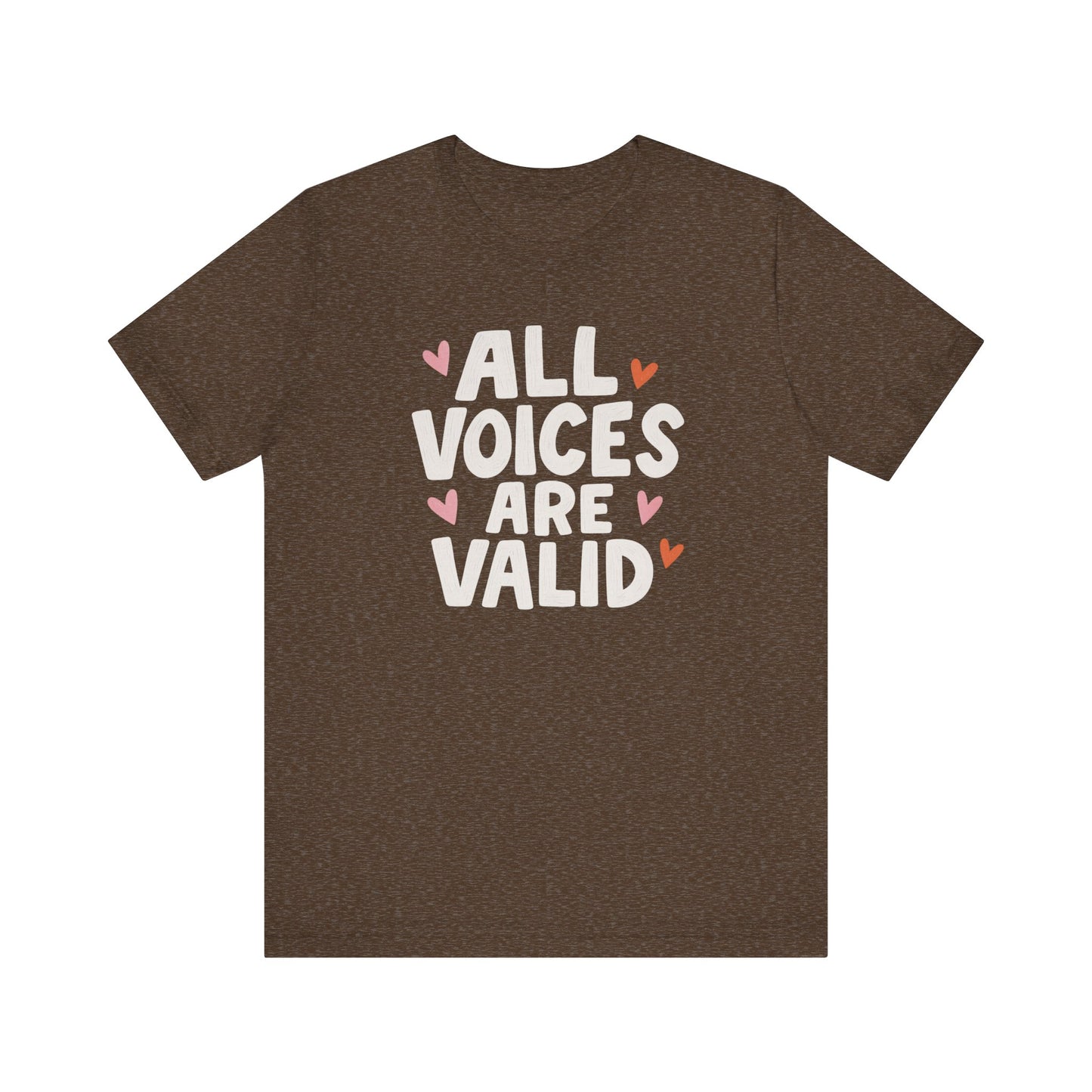 All Voices Are Valid Jersey T-Shirt