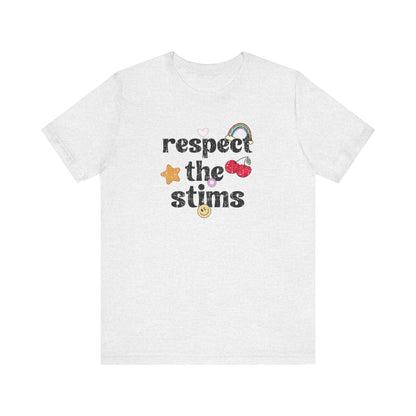 Respect The Stims Distressed Jersey T-Shirt
