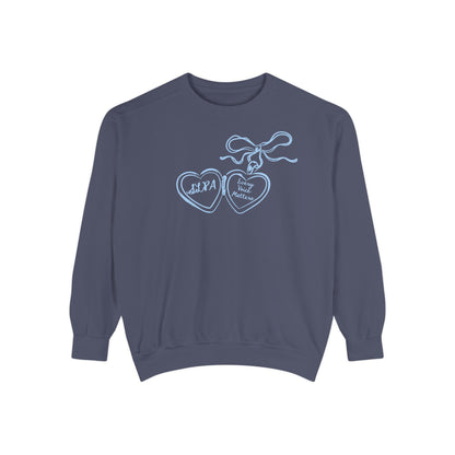 SLPA Heart Locket Comfort Colors Sweatshirt