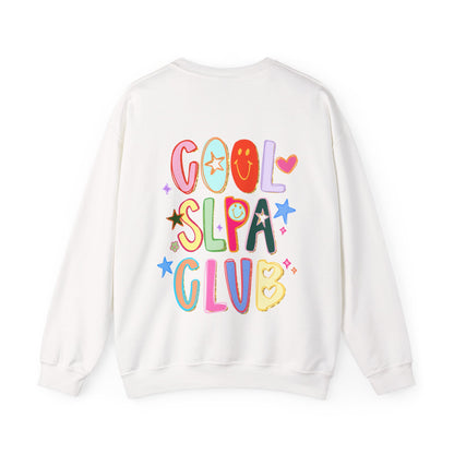 Personalized Cool SLPA Club Sweatshirt | Front and Back Print