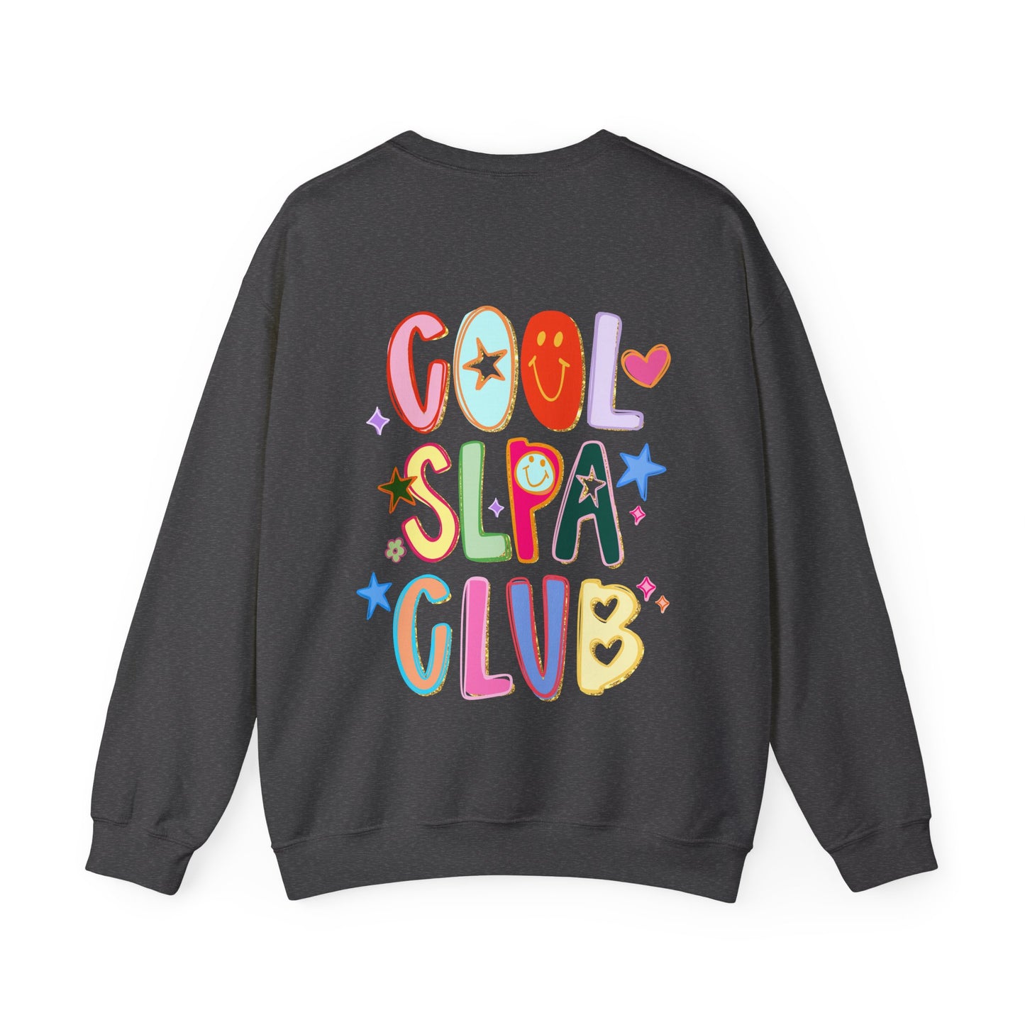 Personalized Cool SLPA Club Sweatshirt | Front and Back Print