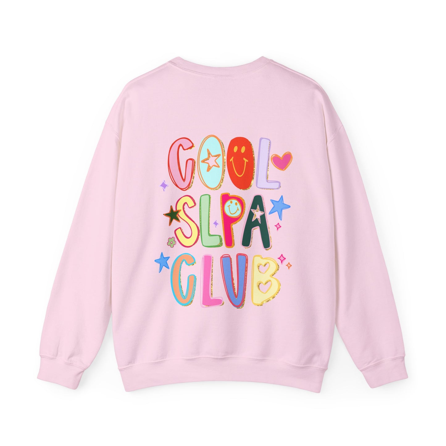 Personalized Cool SLPA Club Sweatshirt | Front and Back Print