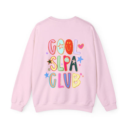 Personalized Cool SLPA Club Sweatshirt | Front and Back Print