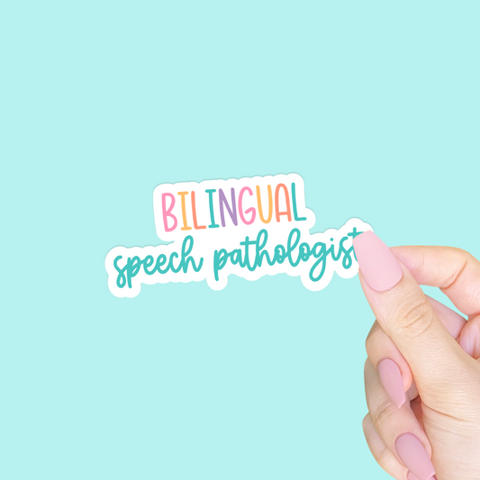 Bilingual Speech Pathologist Sticker