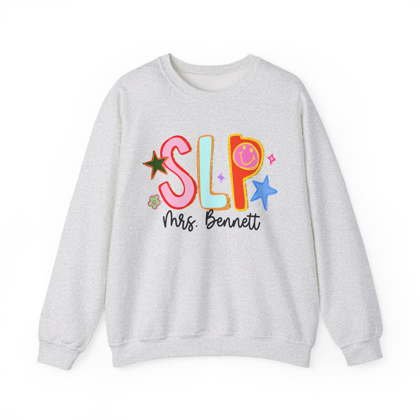 Personalized Cool SLP Club Sweatshirt | Front and Back Print