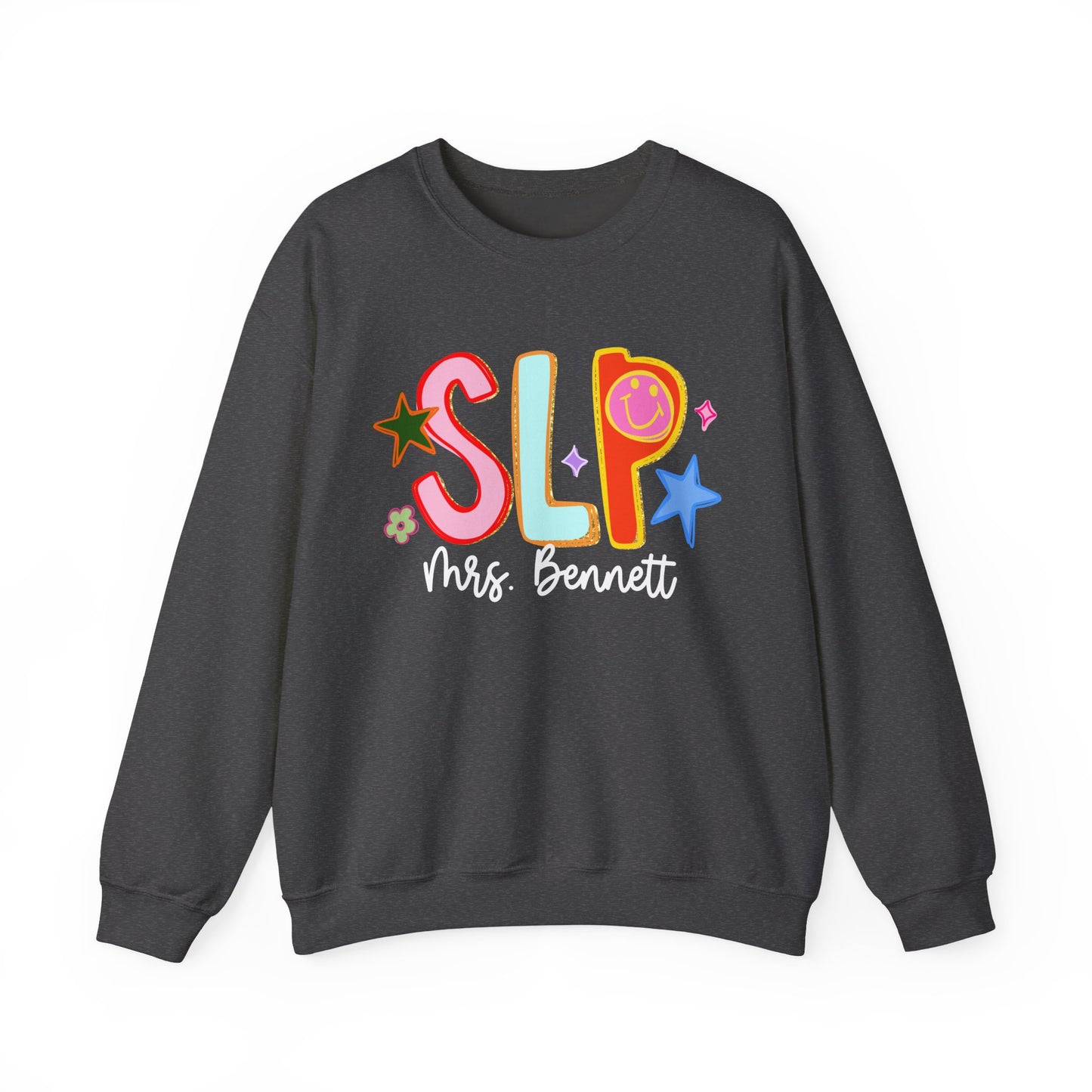 Personalized Cool SLP Club Sweatshirt | Front and Back Print