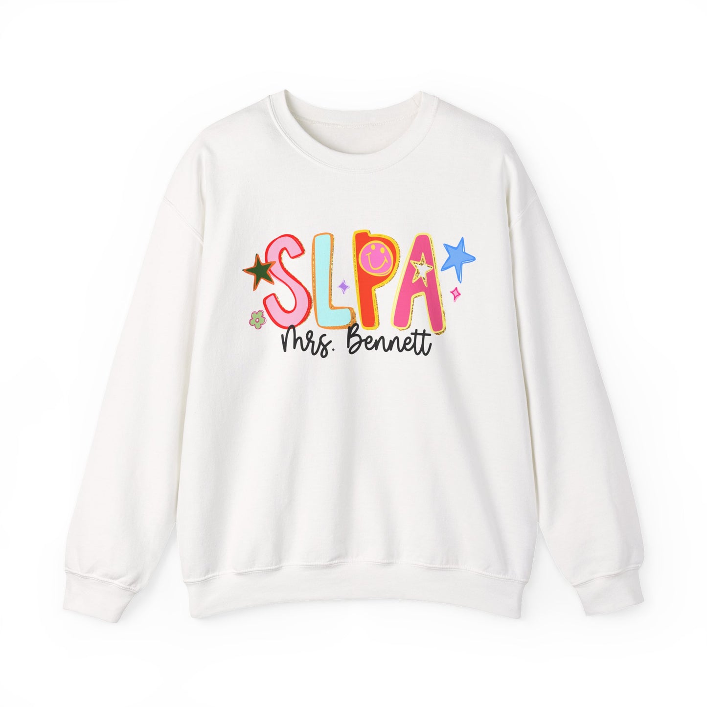 Personalized Cool SLPA Club Sweatshirt | Front and Back Print