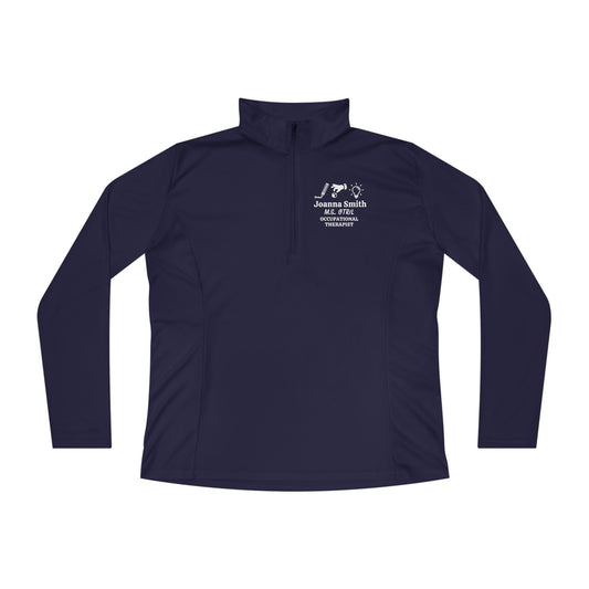 Personalized OT Women's Quarter-Zip Pullover