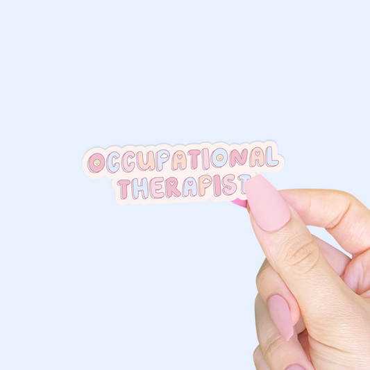 Occupational Therapist Pastel Sticker