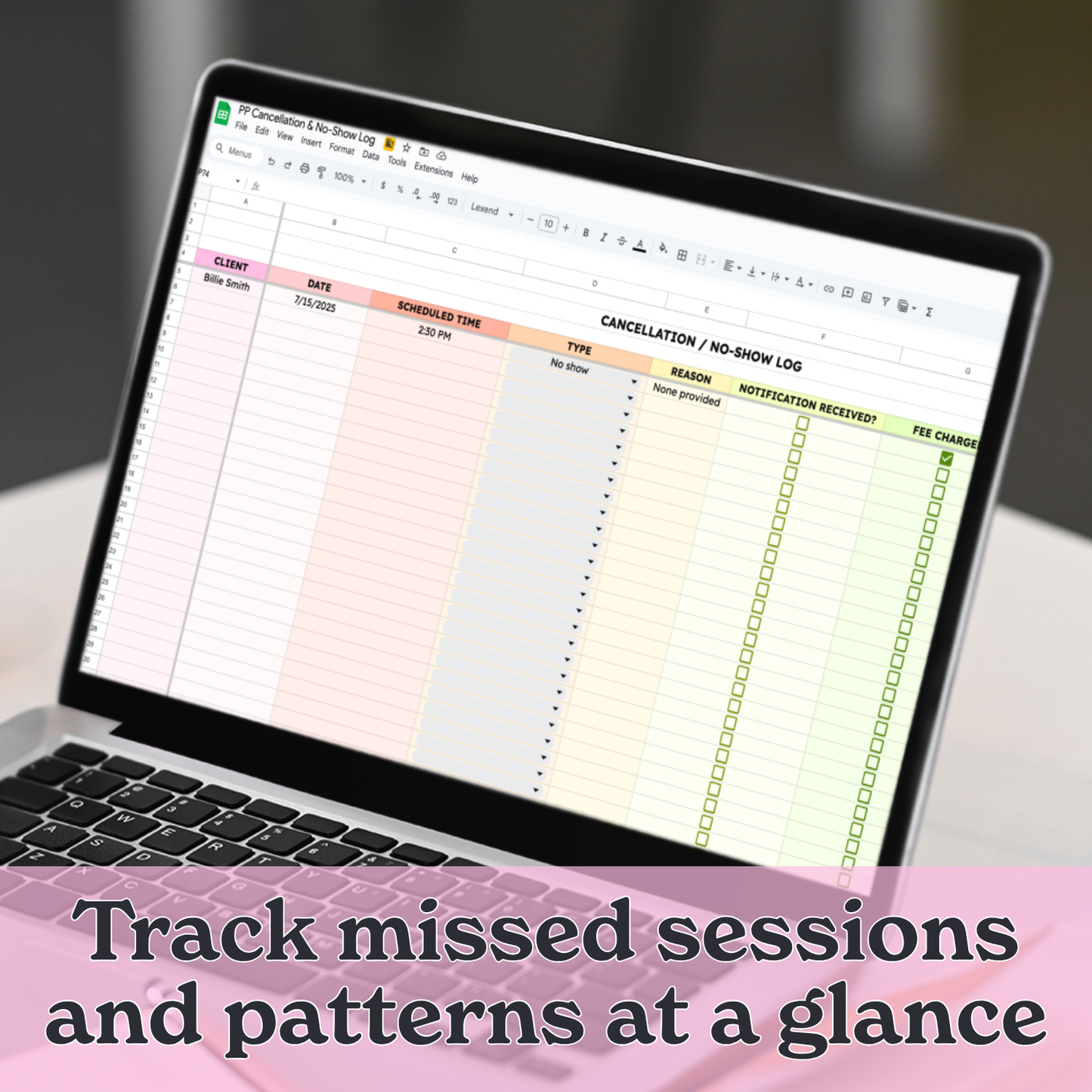 Private Practice Google Sheets Bundle | 11 Editable Tools for Caseload, Insurance, and Scheduling