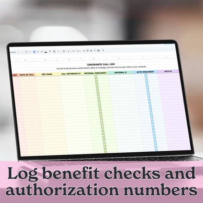 Private Practice Google Sheets Bundle | 11 Editable Tools for Caseload, Insurance, and Scheduling