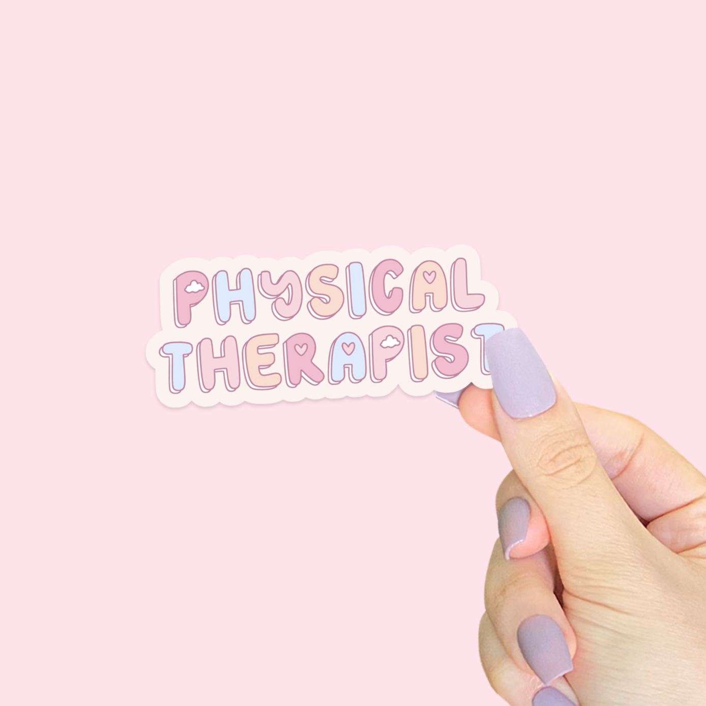 Physical Therapist Pastel Sticker