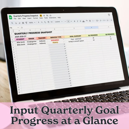 School Based Google Sheets Bundle | 9 Editable Tools for Caseload, IEPs, and Scheduling