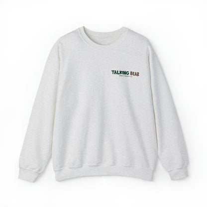 Custom Logo Crewneck Sweatshirt | Left Chest & Back Print