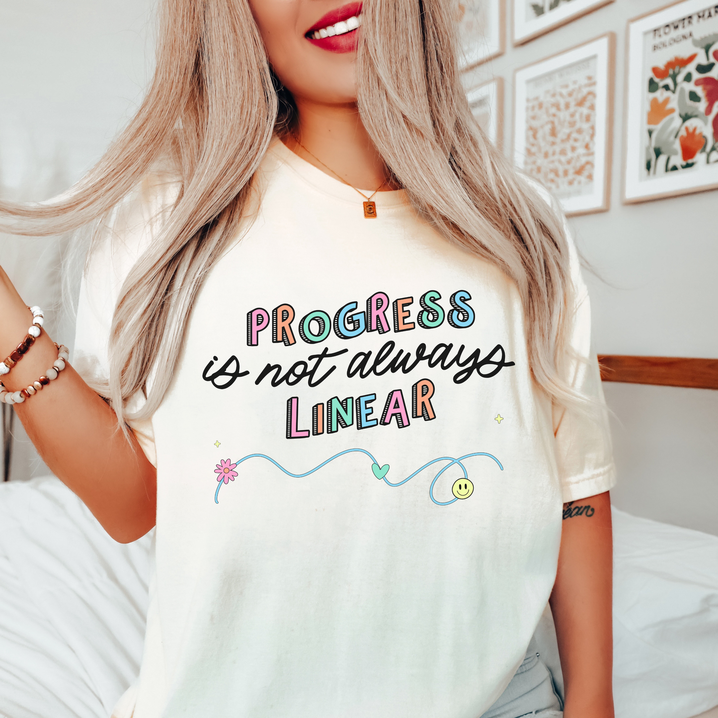 Progress Is Not Always Linear Comfort Colors T-Shirt