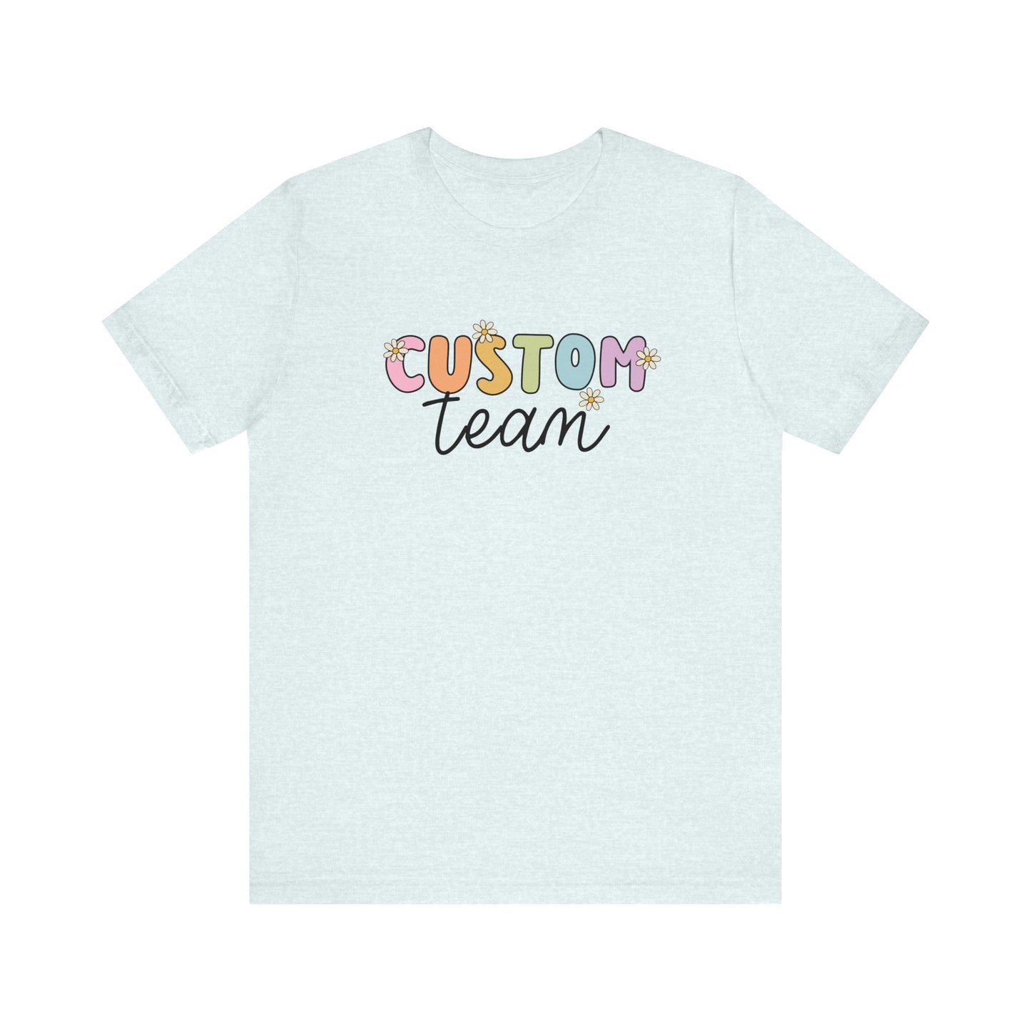 Custom Team Jersey T-Shirt