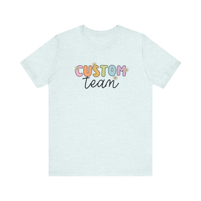 Custom Team Jersey T-Shirt
