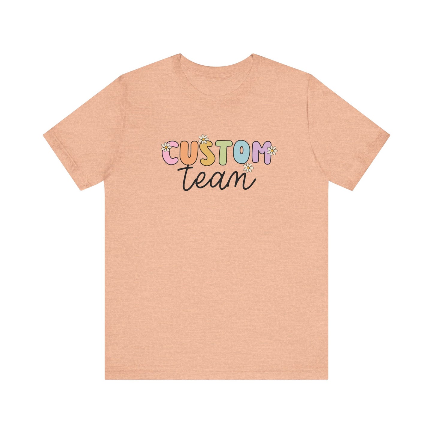Custom Team Jersey T-Shirt