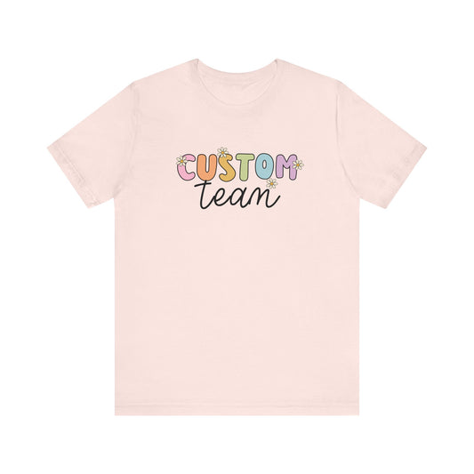 Custom Team Jersey T-Shirt