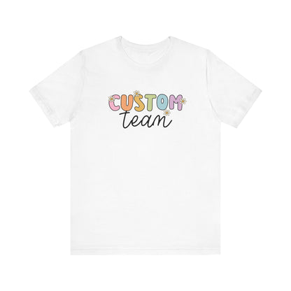 Custom Team Jersey T-Shirt