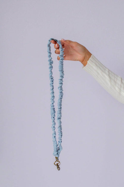 Breakaway Scrunchie Lanyard | Powder Blue